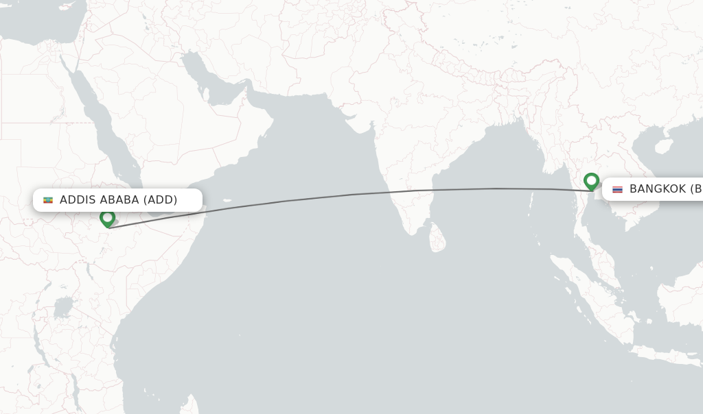 Direct Non Stop Flights From Addis Ababa To Bangkok Schedules