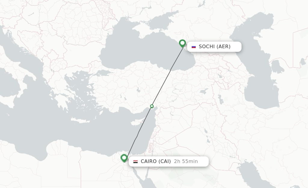 Direct Non Stop Flights From Adler Sochi To Cairo Schedules