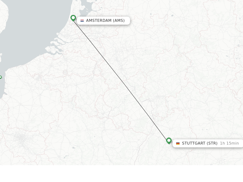 Direct Non Stop Flights From Amsterdam To Stuttgart Schedules