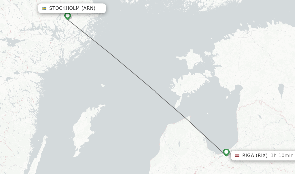 Direct Non Stop Flights From Stockholm To Riga Schedules