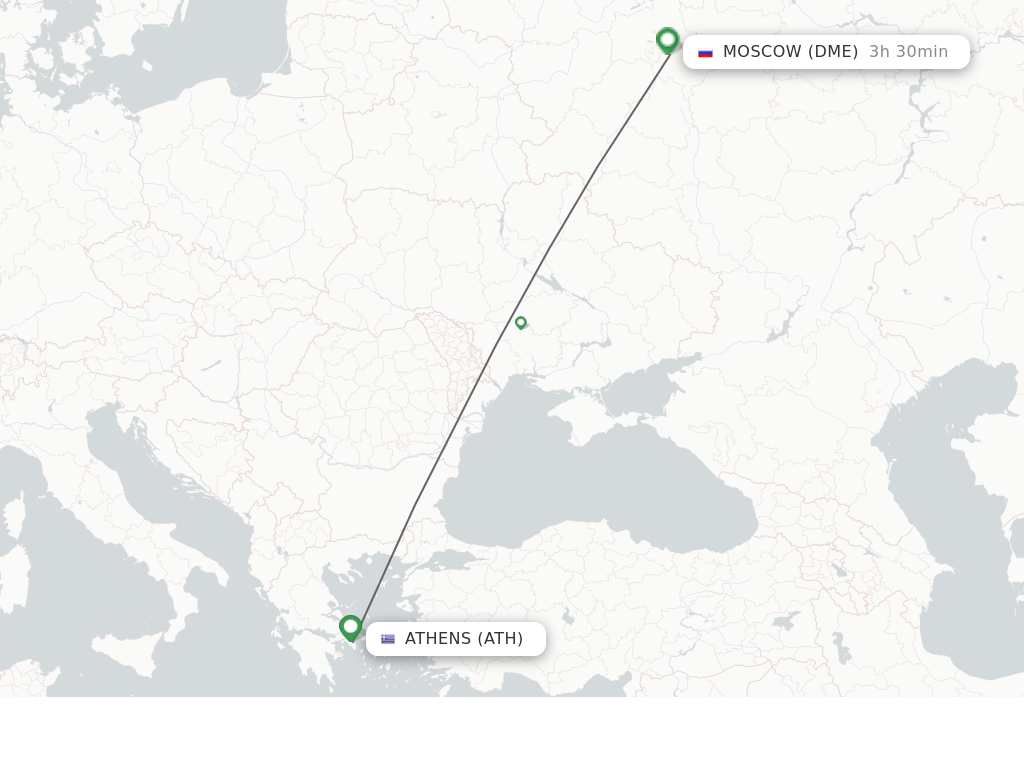 Direct Non Stop Flights From Athens To Moscow Schedules