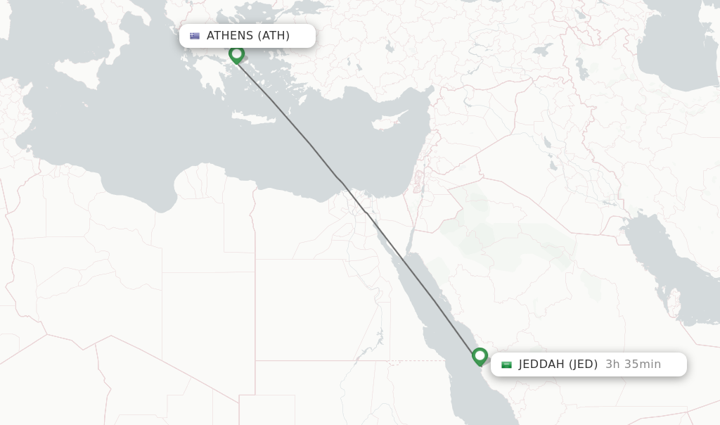 Direct Non Stop Flights From Athens To Jeddah Schedules