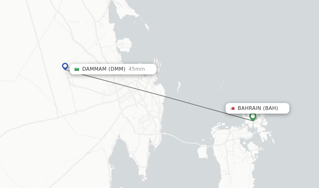 Direct Non Stop Flights From Bahrain To Dammam Schedules