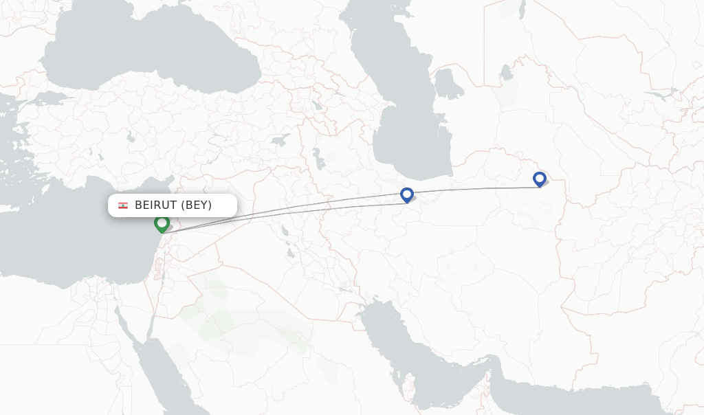 Iran Air Flights From Beirut BEY FlightsFrom