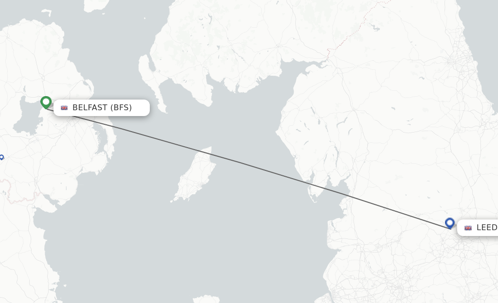 Direct Non Stop Flights From Belfast To Leeds Schedules