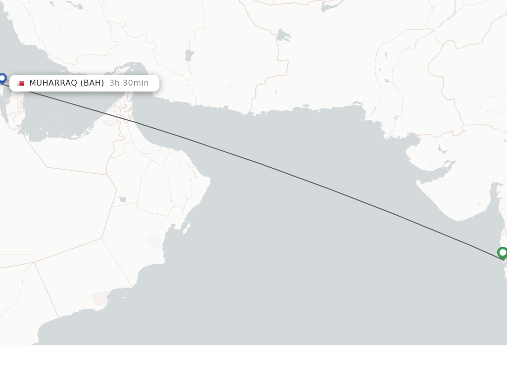 Direct Non Stop Flights From Mumbai To Bahrain Schedules