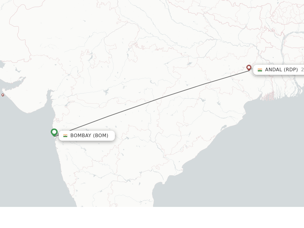 Direct Non Stop Flights From Mumbai To Andal Schedules