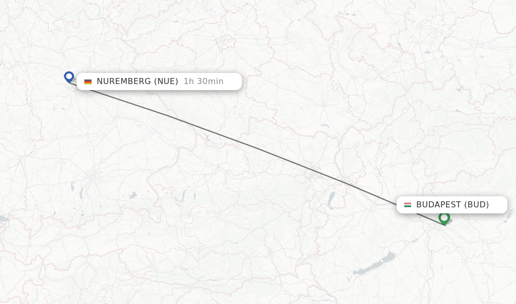 Direct Non Stop Flights From Budapest To Nuremberg Schedules