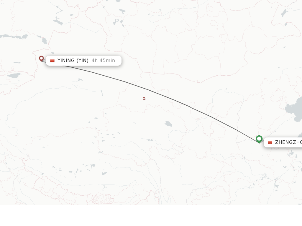 Direct Non Stop Flights From Zhengzhou To Yining Schedules