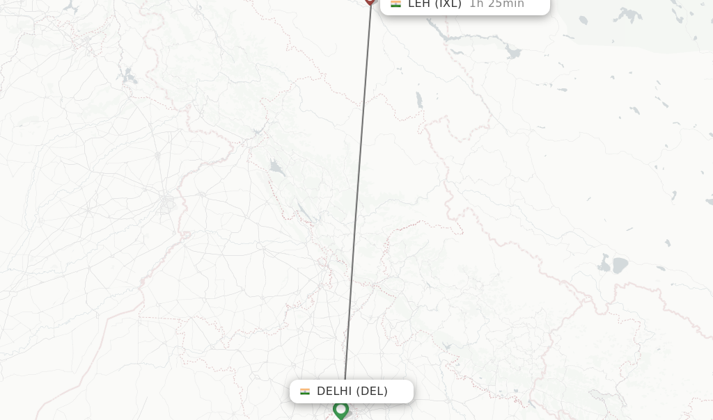 Direct Non Stop Flights From Delhi To Leh Schedules Flightsfrom