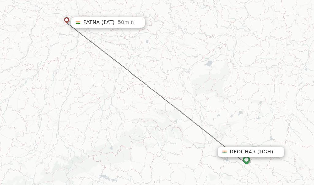 Direct Non Stop Flights From Patna To Deoghar Schedules