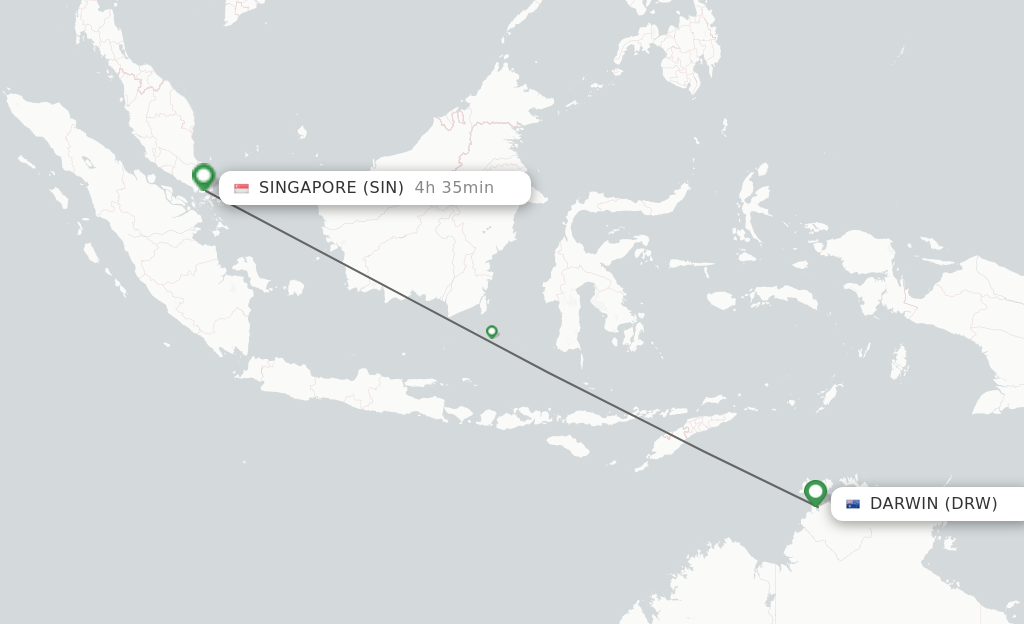 Direct Non Stop Flights From Darwin To Singapore Schedules