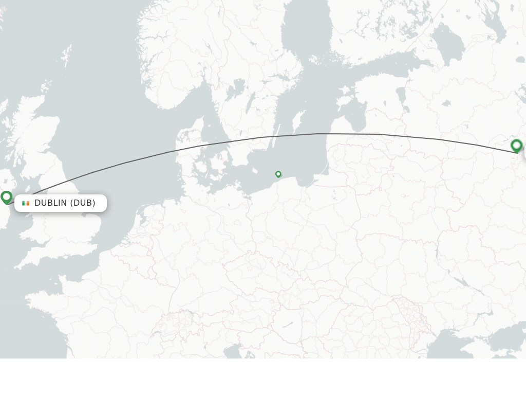 Direct Non Stop Flights From Dublin To Moscow Schedules