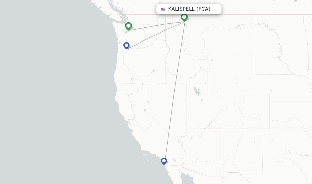 Alaska Airlines Flights From Kalispell Fca Flightsfrom