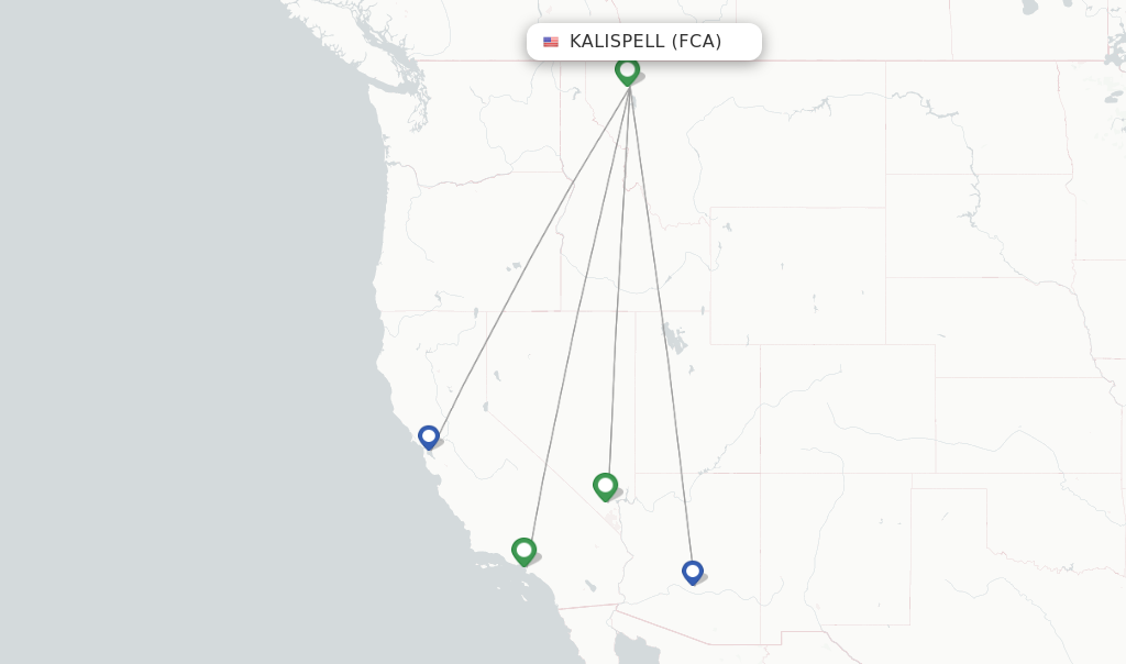 Allegiant Air Flights From Kalispell Fca Flightsfrom