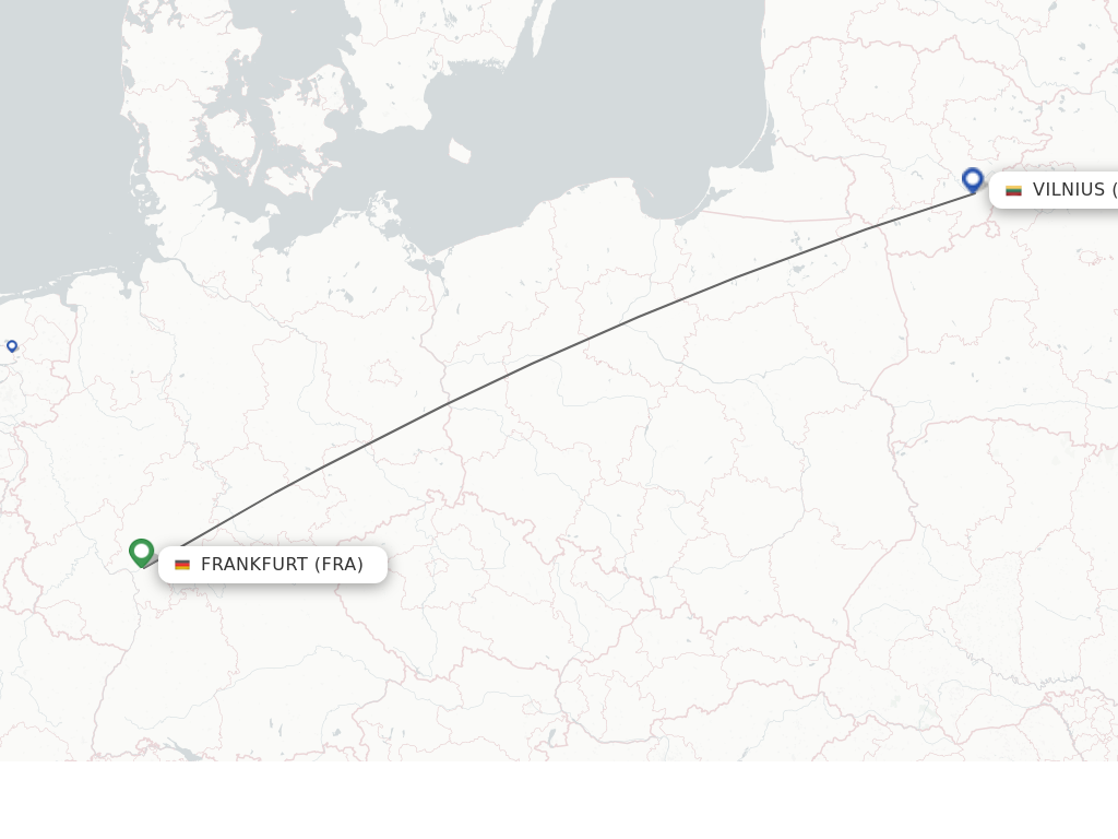 Direct Non Stop Flights From Frankfurt To Vilnius Schedules