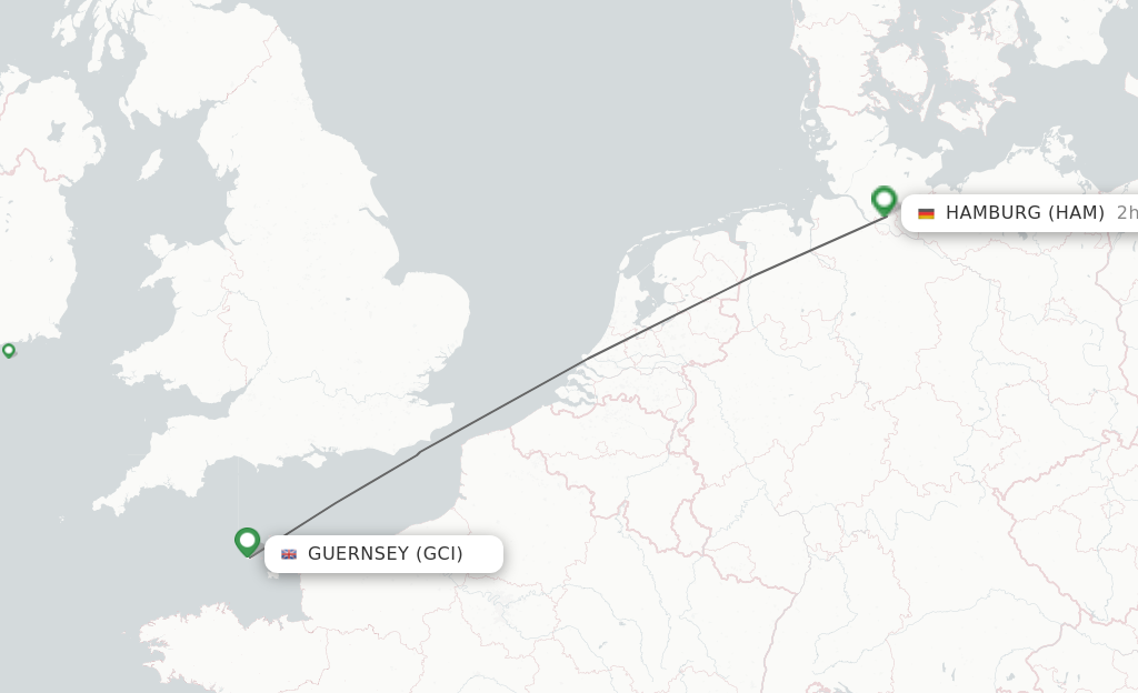 Direct Non Stop Flights From Guernsey To Hamburg Schedules