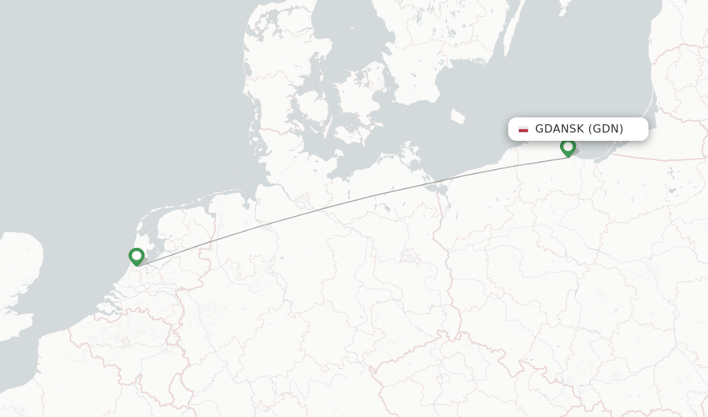 Klm Flights From Gdansk Gdn Flightsfrom