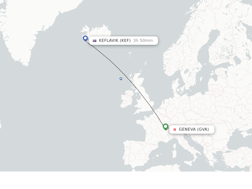 Direct Non Stop Flights From Geneva To Reykjavik Schedules