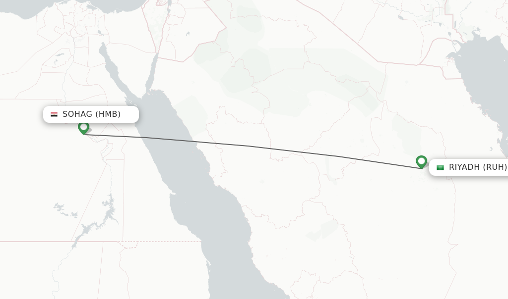 Direct Non Stop Flights From Sohag To Riyadh Schedules