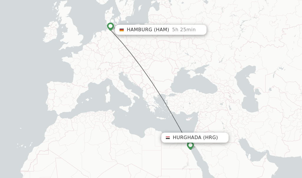 Direct Non Stop Flights From Hurghada To Hamburg Schedules