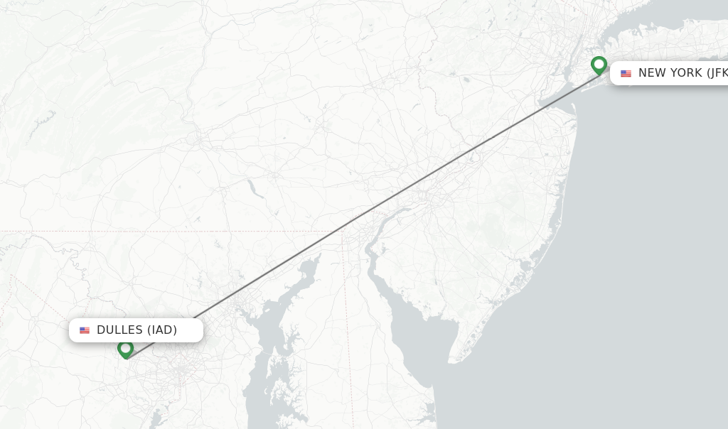 Direct Non Stop Flights From Dulles To New York Schedules