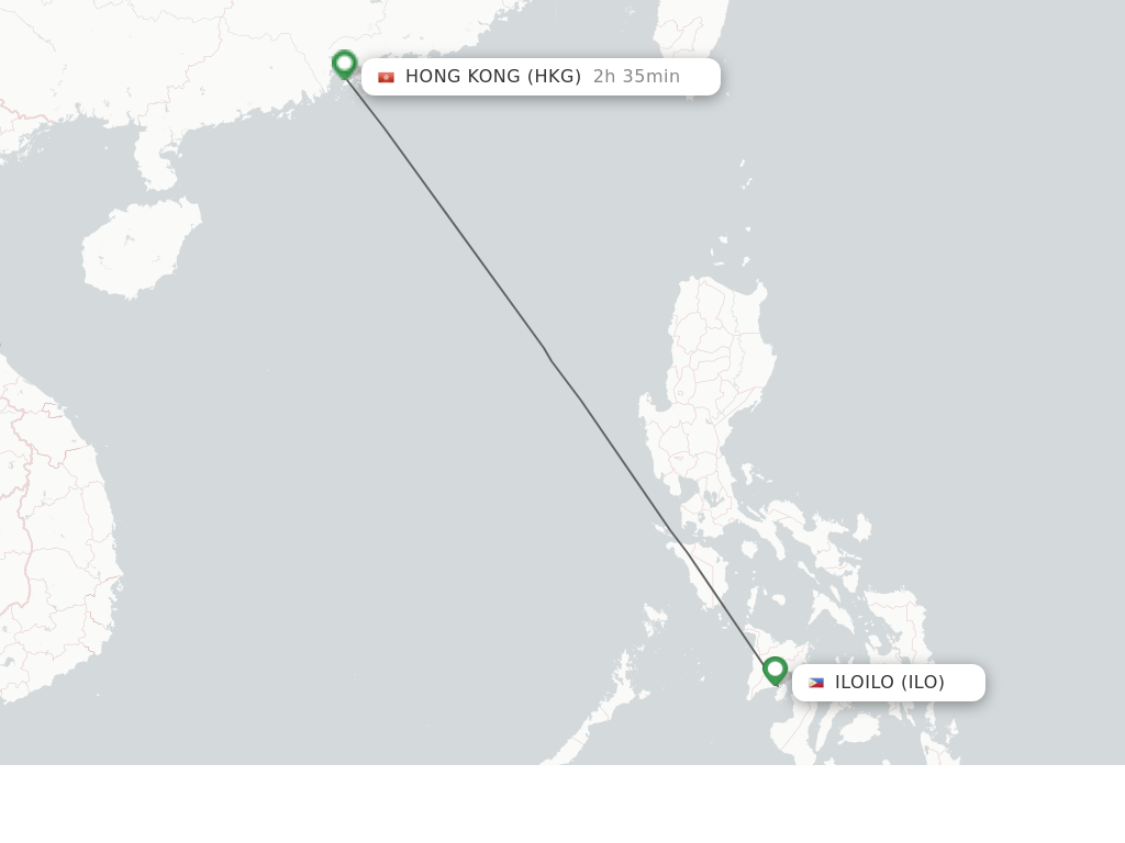 Direct Non Stop Flights From Iloilo To Hong Kong Schedules