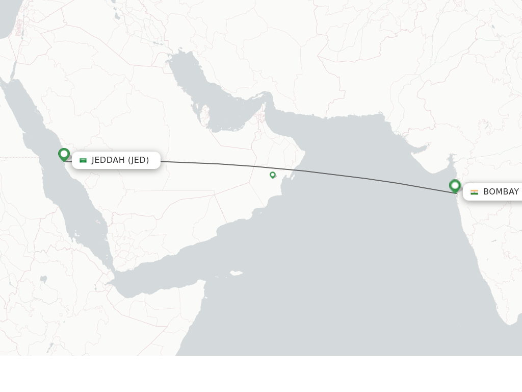 Direct Non Stop Flights From Jeddah To Mumbai Schedules