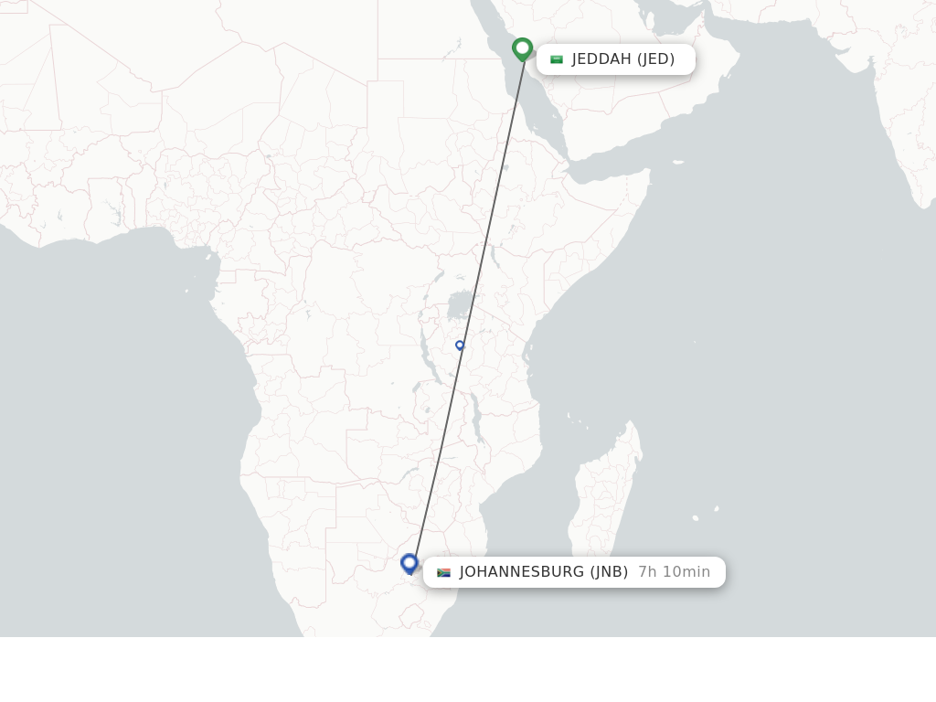 Direct Non Stop Flights From Jeddah To Johannesburg Schedules