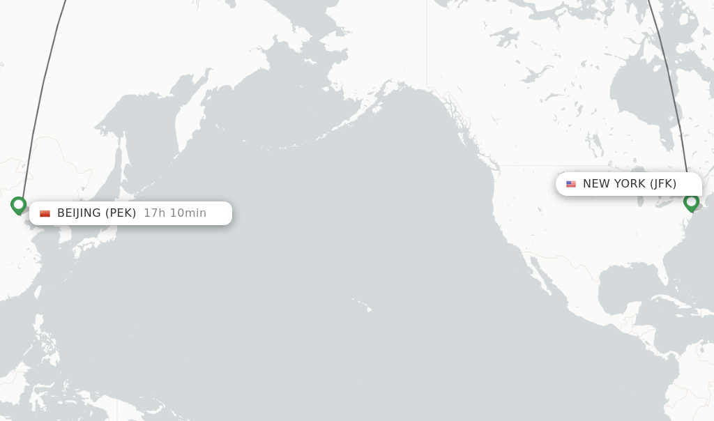 Direct Non Stop Flights From Beijing To New York Schedules
