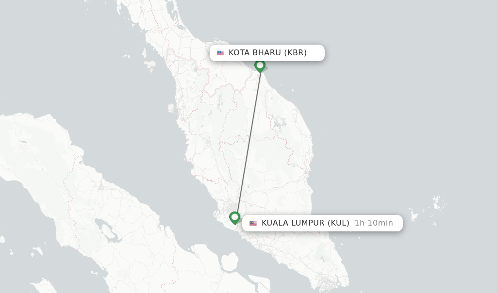 Direct Non Stop Flights From Kota Bharu To Kuala Lumpur Schedules