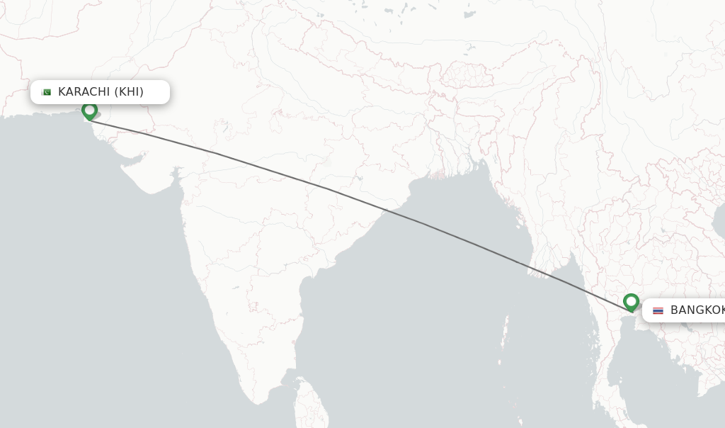 Direct Non Stop Flights From Karachi To Bangkok Schedules