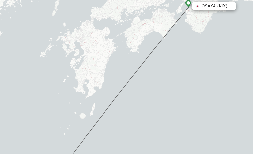 Direct Non Stop Flights From Osaka To Amami O Shima Schedules