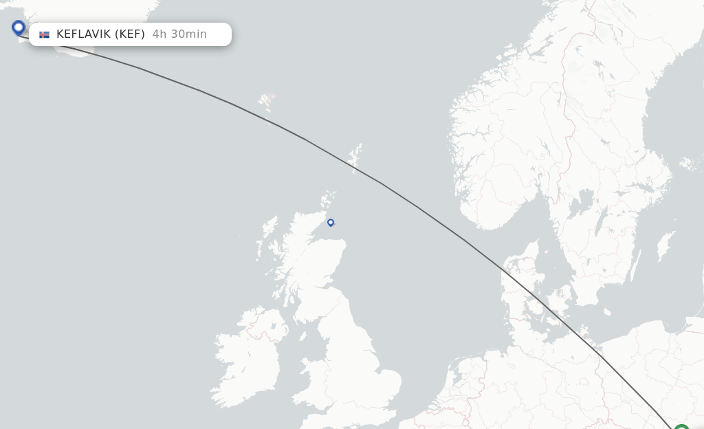 Direct Non Stop Flights From Krakow To Reykjavik Schedules