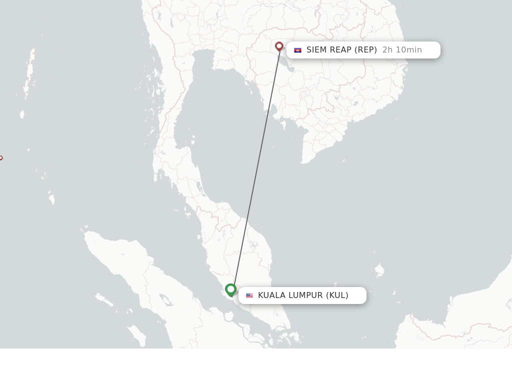 Direct Non Stop Flights From Kuala Lumpur To Siem Reap Schedules