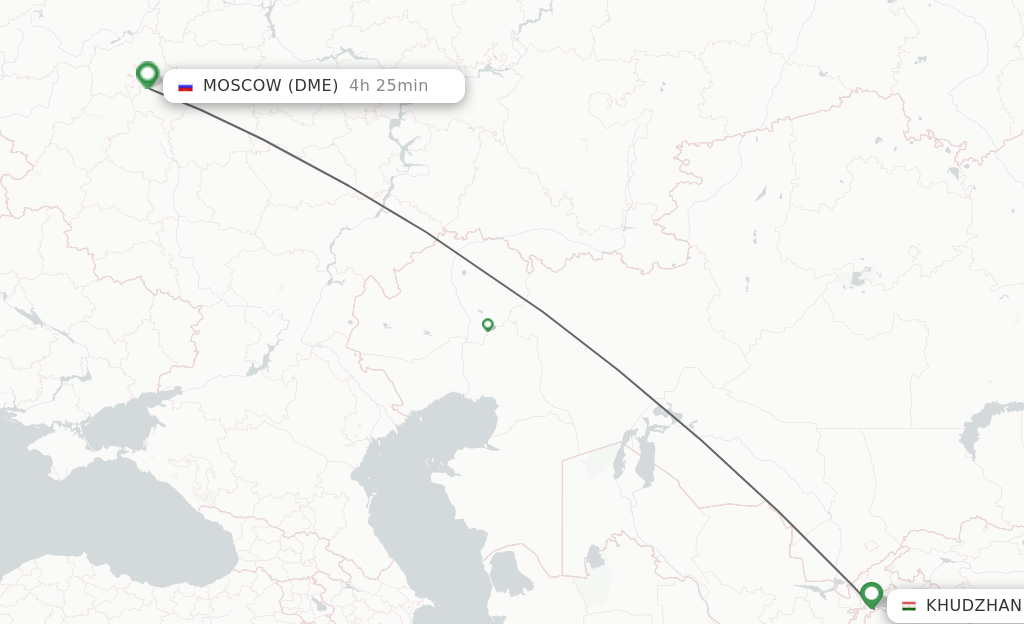 Direct Non Stop Flights From Khujand To Moscow Schedules