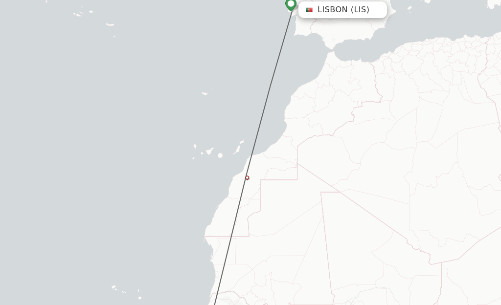 Direct Non Stop Flights From Lisbon To Banjul Schedules