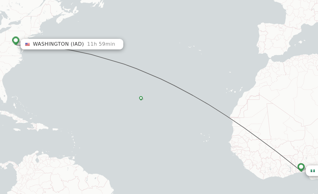 Direct Non Stop Flights From Lagos To Dulles Schedules