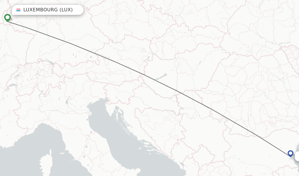 Direct Non Stop Flights From Luxembourg To Bourgas Schedules