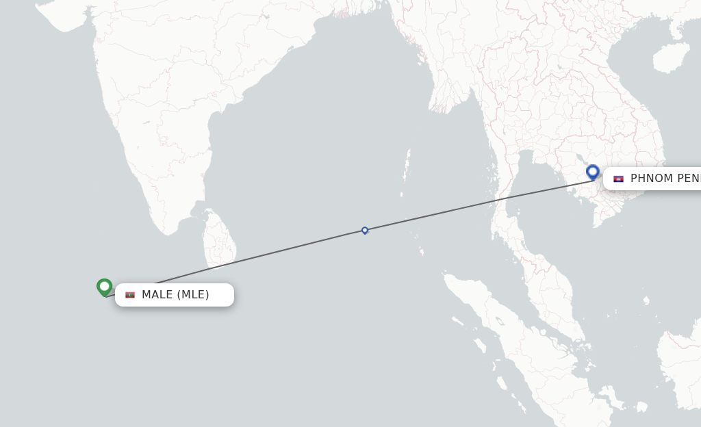 Direct Non Stop Flights From Male To Phnom Penh Schedules