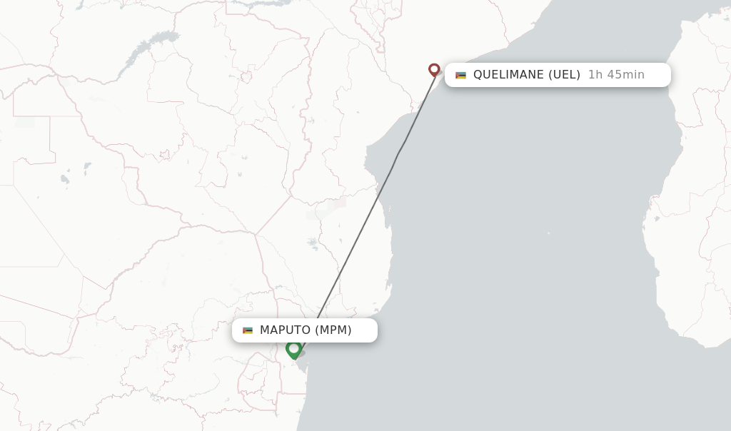 Direct Non Stop Flights From Maputo To Quelimane Schedules