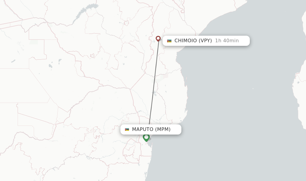 Direct Non Stop Flights From Maputo To Chimoio Schedules