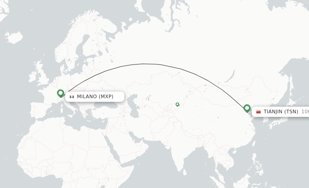 Direct Non Stop Flights From Milan To Tianjin Schedules