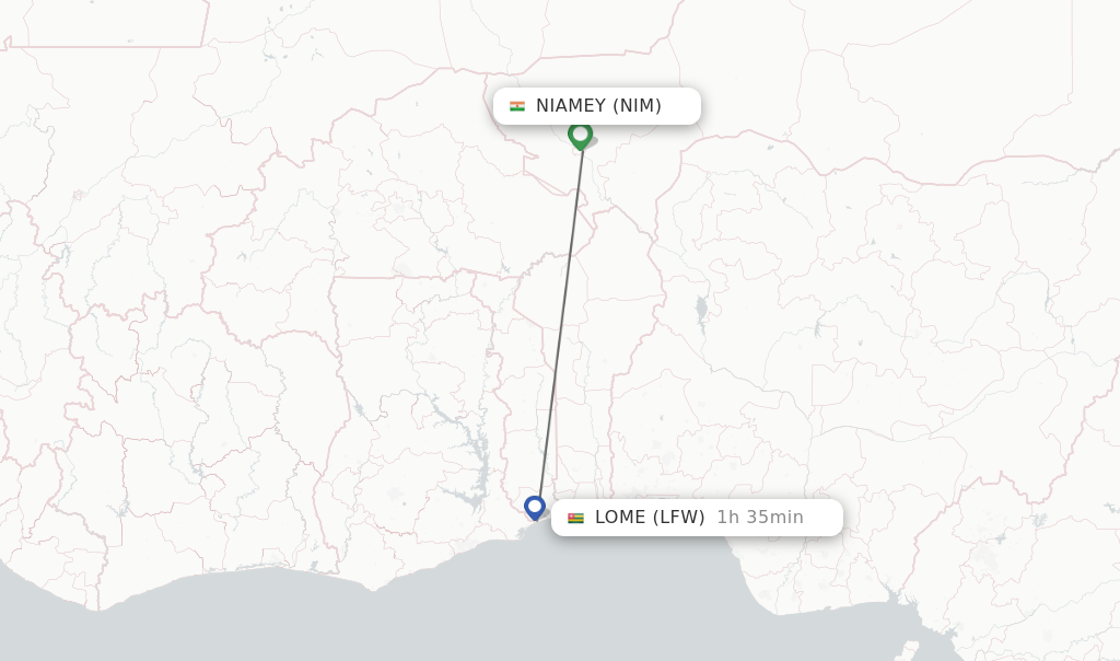 Direct Non Stop Flights From Niamey To Lome Schedules Flightsfrom