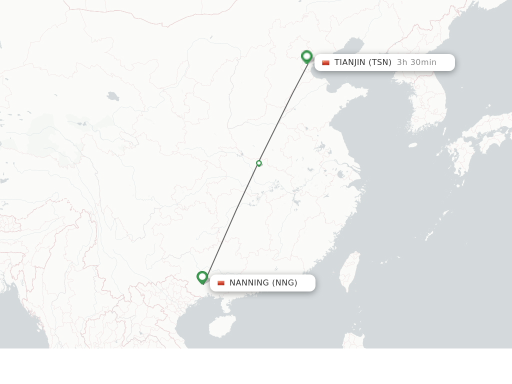 Direct Non Stop Flights From Nanning To Tianjin Schedules