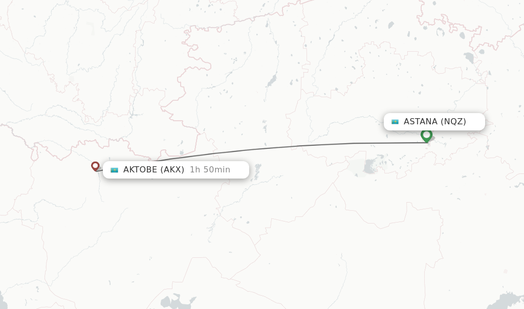 Direct Non Stop Flights From Astana To Aktobe Schedules