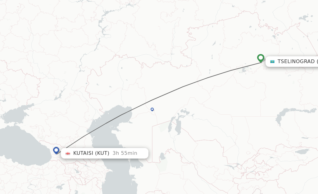 Direct Non Stop Flights From Astana To Kutaisi Schedules