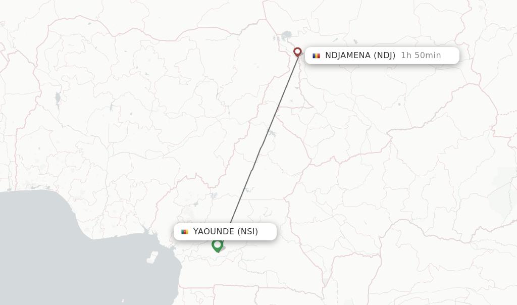 Direct Non Stop Flights From Yaounde To Ndjamena Schedules