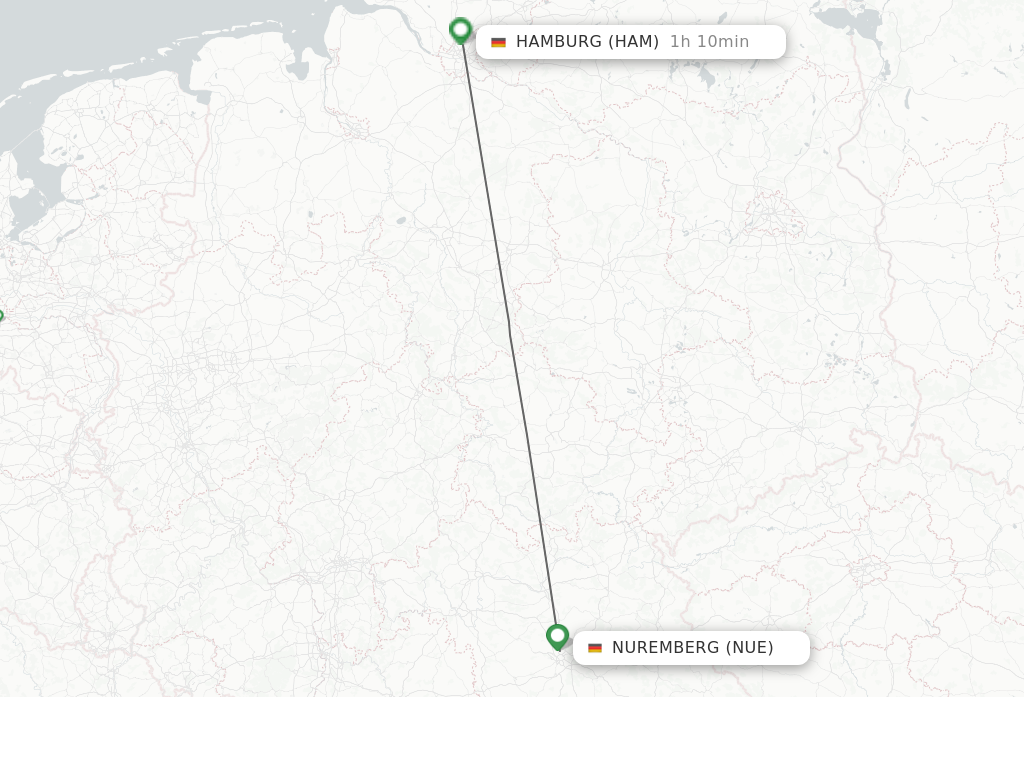 Direct Non Stop Flights From Nuremberg To Hamburg Schedules