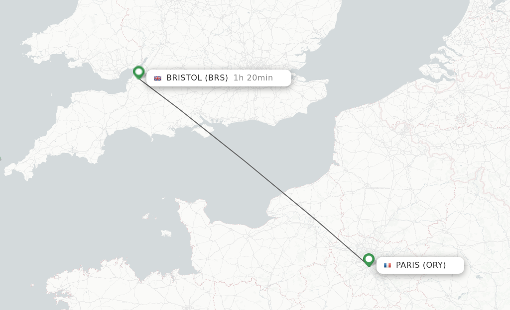 Direct Non Stop Flights From Paris To Bristol Schedules